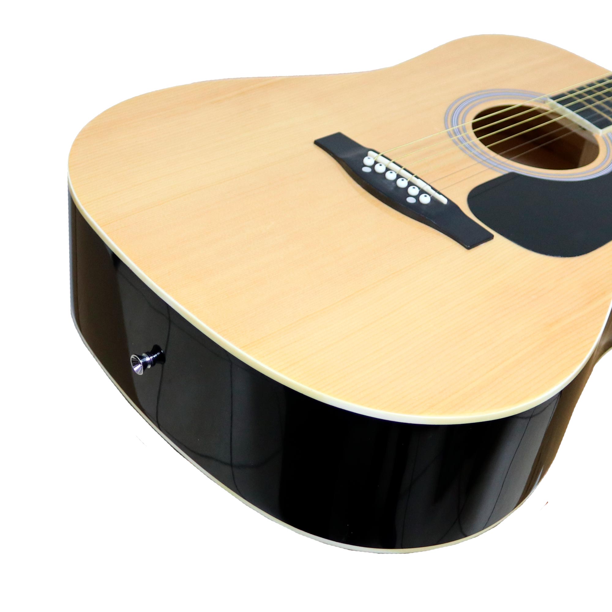 Guitarra acústica 41" Western Natural Cutaway XCalibur - Imagen 2
